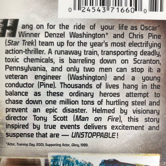 4 DVD Bundle UNSTOPPABLE, FLIGHT PLAN, DEJAVU & THE GOOD SHEPARD - Picture 4 of 16